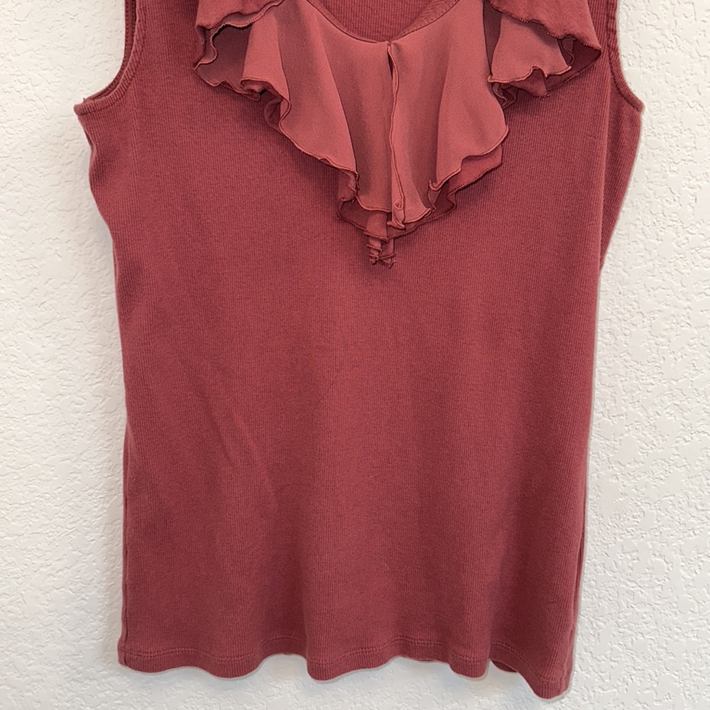 BarbieCore Ralph Lauren Ruffled Tank - Picture 7 of 10
